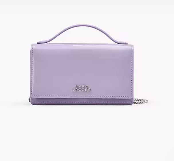 Bolso MJ Glam mirror mini lila